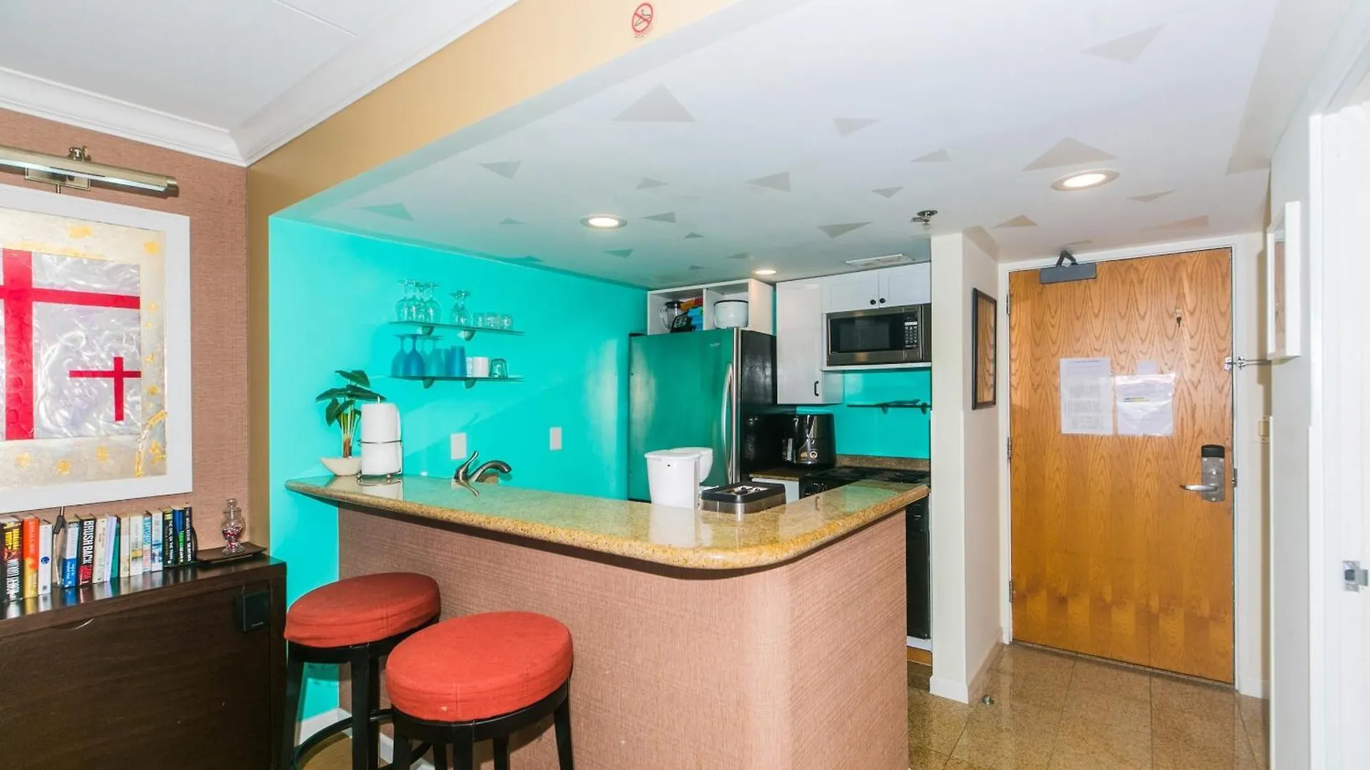 Apartmán Ilikai Tower 1 Bedroom City View Condos With Private Lanai & Free Wifi! Honolulu USA